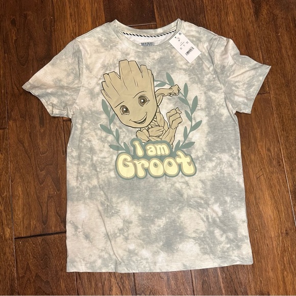 Marvel Groot Short-Sleeve Graphic T-Shirt NWT - Picture 2 of 6